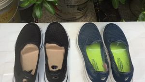 [mẫu mới] Giày skecher slipon lưới nữ thoáng khí siêu mềm êm pb78