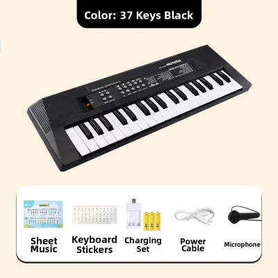 BEAUTISKY | Beginner Friendly 37-Key Electronic Piano Portable Intelligent