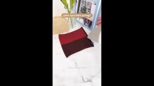 Azmeela Ciput Rajut Bandana 4 Tone Warna