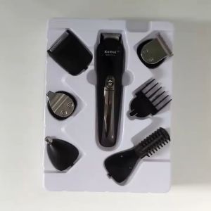 Trimmer Kemei KM-600 6 IN 1 Electric Hair Clipper Alat Pangkas Rambut Multifungsi