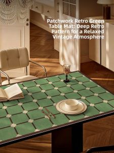 OULAISEN | Easy Clean Waterproof Heat-Resistant Table Mat