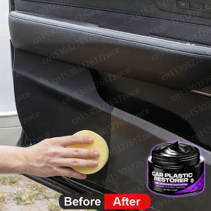 Auto Plastic Restorer Car Scratch Remover Back to Gloss Long-Lasting Coating Leather Renovator Car Polish Cleaning Product