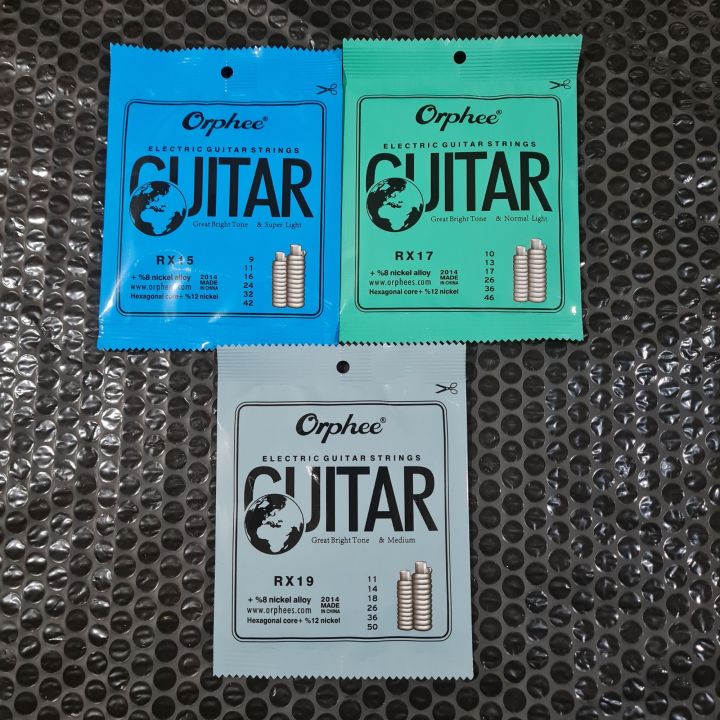 Senar Gitar Orphee Rx Elektrik Satu Set Original Lazada Indonesia