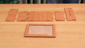 DIY Wood Money Bank Piggy Bank Reusable Money Box With Saving Goal And Numbers To Check For Helps The Habit Of Saving Pinggy Bank for Kids/Adults