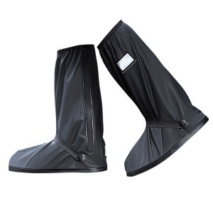 【HOSPORT】Waterproof Bike Shoe Cover High Tube Thick Shoes Protector for Cycling in Wet Conditions