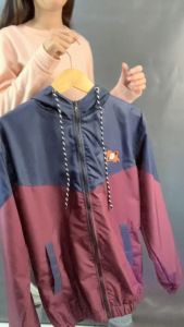 HOLDERS Jaket Parasut Tracktop Windbreaker Hoodie Pria dan Wanita Kombinasi Warna Keren Terbaru