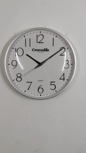 100% ORIGINAL CROCODILE Quiet Sweep Round Analogue Wall Clock CW8332 (CW8332FKS CW8332GKS)  [Jam Dinding]