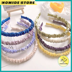 Headband Korea Style Bando Motif Bandana Polos KECIL / Bandana Import Fashion Wanita ak13 nomide