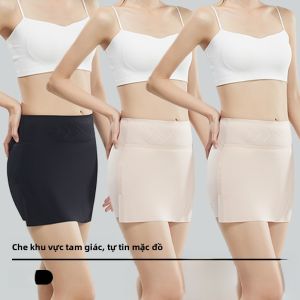 MiiOW | Quần an toàn mùa hè cho nữ Quần đùi nâng hông cotton nguyên chất Quần áo che chắn khi mặc váy Quần lót hai trong một