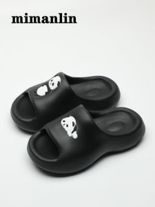 Couple Cartoon Thick Bottom Slippers Women Summer Outdoor Wear 2024 New Anti-Slip Indoor Home Beach Cool Sandals Slippers