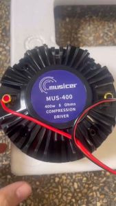 MUSICER MUS-400 400W RMS 8ohms Titanium Compression Driver Unit Tweeter With Capacitor