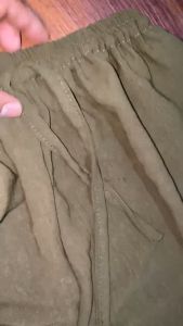 Celana Pendek Kargo Wanita Jumbo Bahan Kringkle Cargo Pants