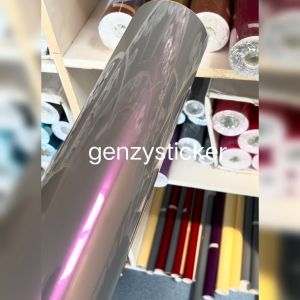 Stiker Skotlet Volcano Grey & Mutiara Sticker Abuabu Lembayung Bunglon