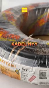 KITANI - NYY 4x25 mm² - 50 Meter - Kabel Tembaga Kawat