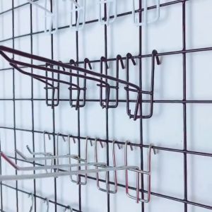 10Pcs 20CM Screen Hook Coated Wire Hook Home Living Organizers Store Screen Hanging Sachet Rack Supermarket Shelves Screen Hook