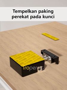 1Set Smart Cabinet Lock Universal Cabinet Lock Drawer Lock + Rfid Access Card