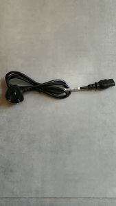 Dây cáp nguồn 3 chấu UK C13 có cầu chì dài 15m 3x0.75mm 10A-250V Hàng Zin sử dụng cho máy in máy tính nồi cơm điện