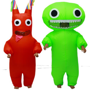 Garten of Banban Costume Inflatable Suit for Kid Adult Boy Girl Men Women Cosplay Halloween Jumbo Josh Garden of Ban Ban Monster