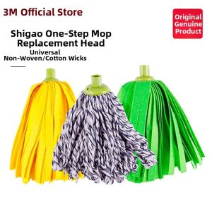 3M | Durable High Absorbency Non-Woven Cloth And Cotton Thread Mop Head Replacement