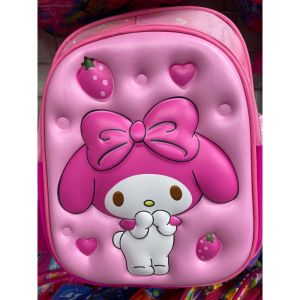12 inches School Backpack for Girls Double Compartment Bag Kindergarten School Backpack Kids
