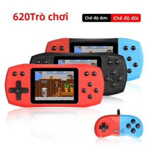 Bảng Điều Khiển Trò Chơi Điện Tử Retro Với 620 Trò Chơi Cổ Điển Máy Nghe Nhạc Cầm Tay Di Động Có Thể Sạc Lại Với Đầu Ra AV - Giải Trí Chơi Game Đa Phương Tiện