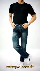 Celana Jeans Louis Martine Pria casual Panjang Size 28-38  Premium Standar Reguler Model Terbaru 2023