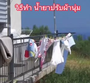 น้ำยาปรับผ้านุ่ม หัวเชื้อ ดาวนี้สีแดงดำ ทำได้ 4 ลิตร