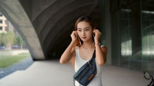 ROCKBROS chịu mài mòn Túi đeo thắt lưng 1.5L Túi đeo vai đa chức năng xách tay túi nhẹ đeo trước ngực