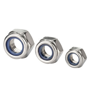 Yi Se Dian Zi | 304 Stainless Steel Nylon Locking Anti-Loosening Nut