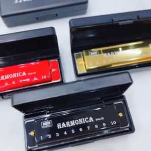 Kawes Harmonica Harmonika Import 10 Hole 10 Lubang Untuk Anak dan Dewasa  Nada C Harmonica