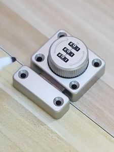 Digital Password Bolt Lock Password Latch Lock Rotary Slide Latch For Cabinet Closet Drawer Door