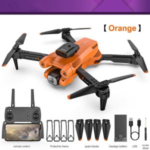 P12 drone UAV Optical Flow Positioning and Remote Control 4K Electrically Adjustable Dual Lens Aerial Photography Aircraft Comprehensive Obstacle Avoidance HD Wide Angle Camera Toy Aircraft无人机