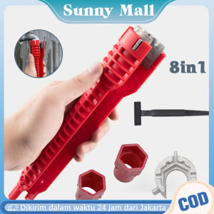 Kunci Pas Wastafel 8 In 1 / Kunci Pas Installer Kran Air Sink / Faucet and Sink Installer
