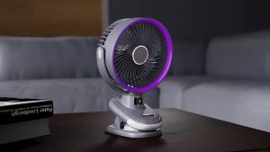 324YouPin มินิแบบพกพาคลิปพัดลม20000มิลลิแอมป์ชั่วโมงสามารถชาร์จพัดลม USB เสียงต่ำมินิคลิปพัดลมสามารถเขย่าหัวโดยอัตโนมัติพัดลมไฟกลางคืนพัดลม