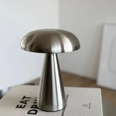 Touch Controlled Charging Mushroom Desk Lamp