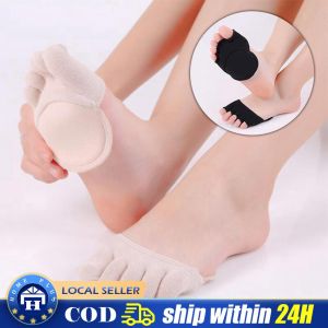 【Local delivery】 Forefoot Pads for Women High Heels Shoe Insoles Calluses Foot Pain Care of Cushions Toe Pad Inserts Socks Massaging