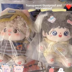gumahus | Dustproof Waterproof Storage Bag for Plush Toys Large Size Transparent