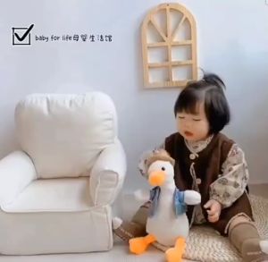 INTER HOME โซฟาเด็ก เฟอร์นิเจอร์โซฟาขนาดเล็กสําหรับเด็ก ขนาดมินิ สําหรับตกแต่งบ้าน ระเบียง ห้องนอนเด็ก