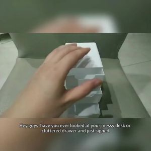 Ngăn Kéo Đựng Đồ Trang Sức 3 Tầng Hộp Bảo Quản Nhỏ Gọn Đa Năng Cho Đồ Dùng Văn Phòng Kẹp Tóc Mỹ Phẩm Nhựa
