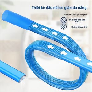 Bộ Dụng Cụ Vệ Sinh Ống Thông Gió Máy Sấy Đa Năng 1 Cái Với Đầu Nối Ống Hút Bụi Loại Bỏ Xơ Vải Bàn Chải Làm Sạch Sâu Tương Thích Với Tất Cả Các Loại Máy Hút Bụi