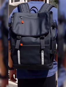 Balo Detolo du lịch chống nước BL009 Balo nam đi học đẹp đựng laptop 15.6 và 16 inch Cặp đi học nữ thời trang