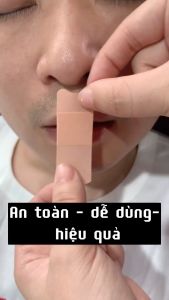 24 Miếng dán chỉnh hình chống ngáy ngủ ngủ há miệng vật liệu thân thiện. Miếng dán chống ngáy nghiến răng vật lý