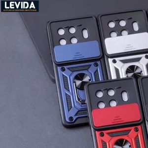 Case Tecno Spark 20 Pro Plus Case Robot Slide Kamera Protect Ringstand