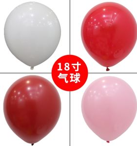 มัลติสีลูกโป่ง Macaron ขนาด 18 นิ้ว สำหรับงานแต่งงานและงานปาร์ตี้วันเกิด ลูกโป่งตกแต่งงานแต่งงานแบบสร้างสรรค์