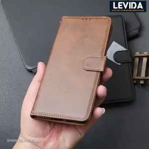 Tecno Spark 20 Pro Plus Cover Kulit Sarung Tecno Spark 20 Pro Plus