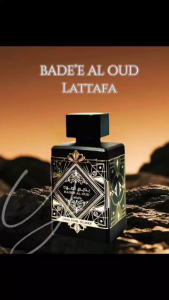 LATTAFA Bade’e Al Oud Oud For Glory EDP 100ml – Minyak wangi lelaki & wanita versi hitam bau kayu oriental versi ungu bau floral manis tahan lama & eksklusif.