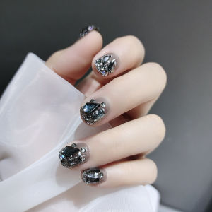 CHUBEISHI | Gothic Dark Color Fake Nails