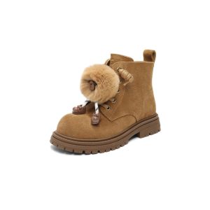 Belle | Retro Round Toe Thick Sole Martin Boots Winter Casual