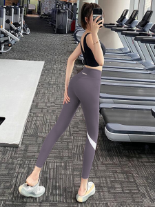 High Waist Yoga Pants Womens Autumn Winter Quick Dry Bare Sensation Sport Running Butt Lifting Fitness Pants Straight Leg