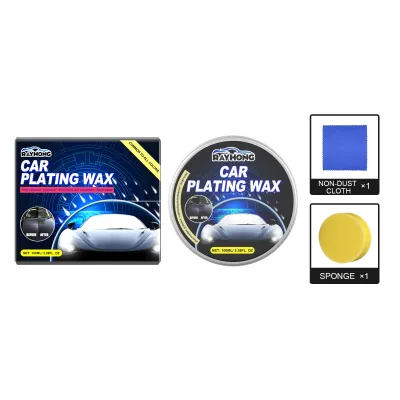 Car Nano Ceramic Coating Wax All-in-One Car Polish Scratch Removal Hydrophobic Sealant for Deep Gloss & Long Lasting Protection